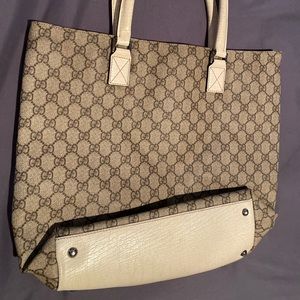Well used Gucci tote